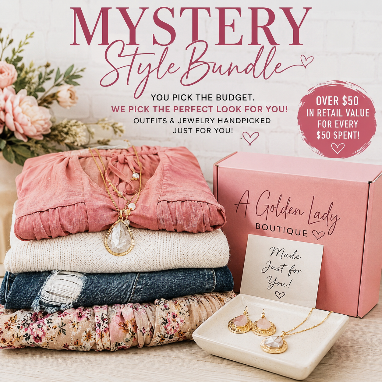 ✨ A Golden Lady Boutique Mystery Style Bundle ✨