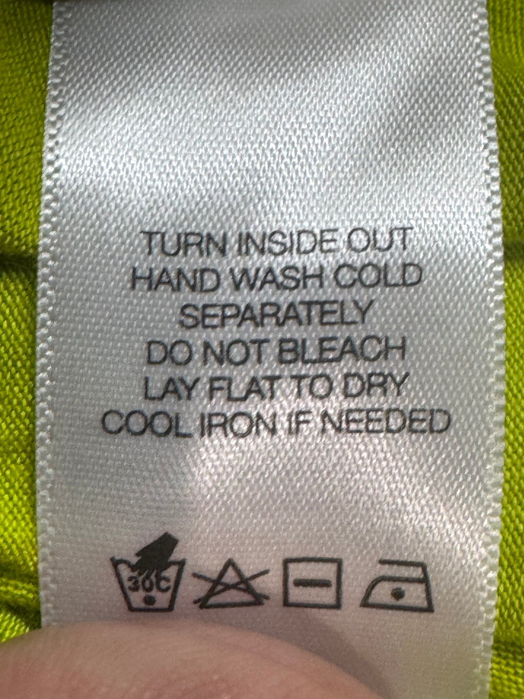 Vibrant Lime Green Kenneth Cole New York Draped Wrap Top Size S