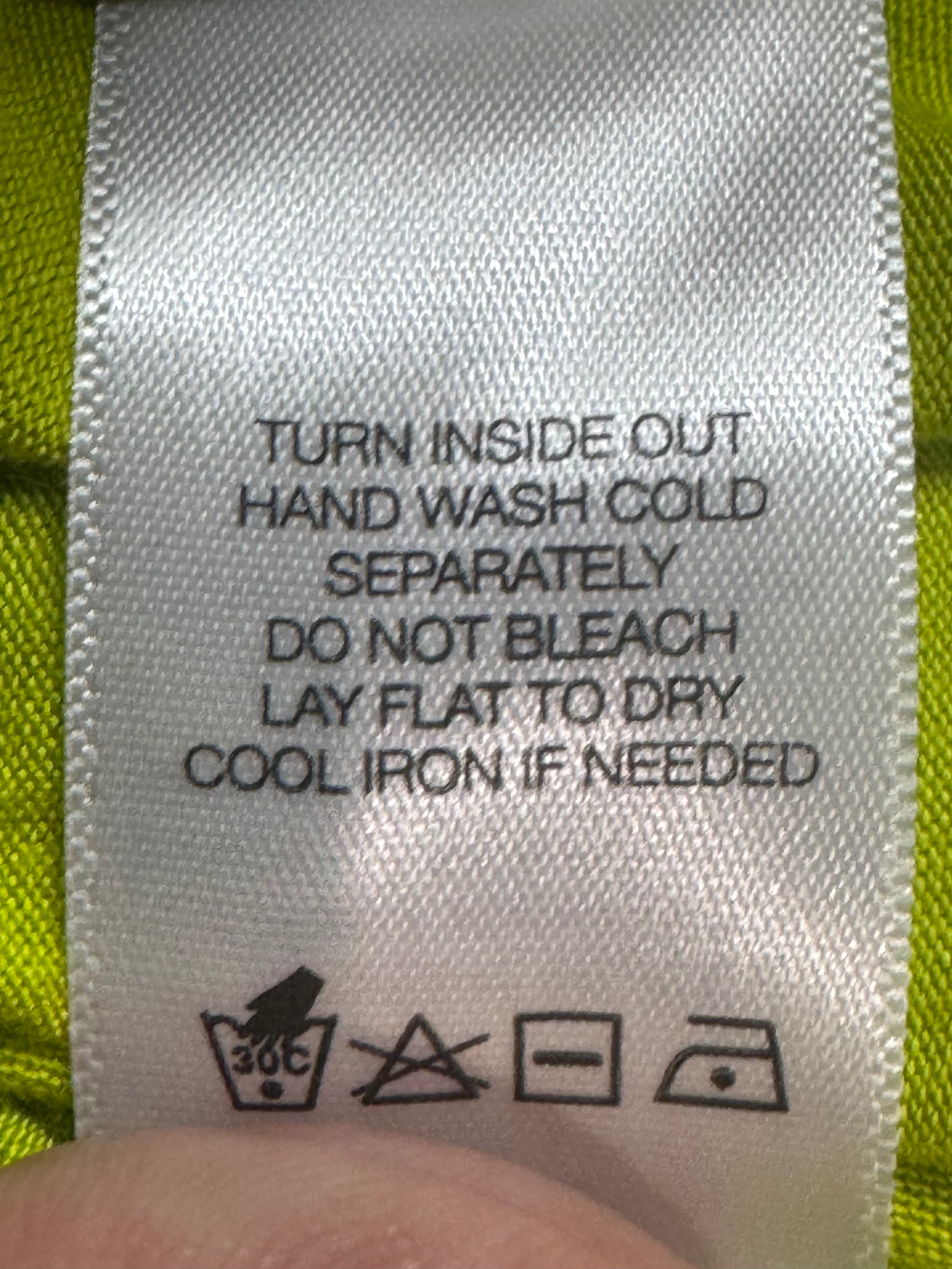 Vibrant Lime Green Kenneth Cole New York Draped Wrap Top Size S