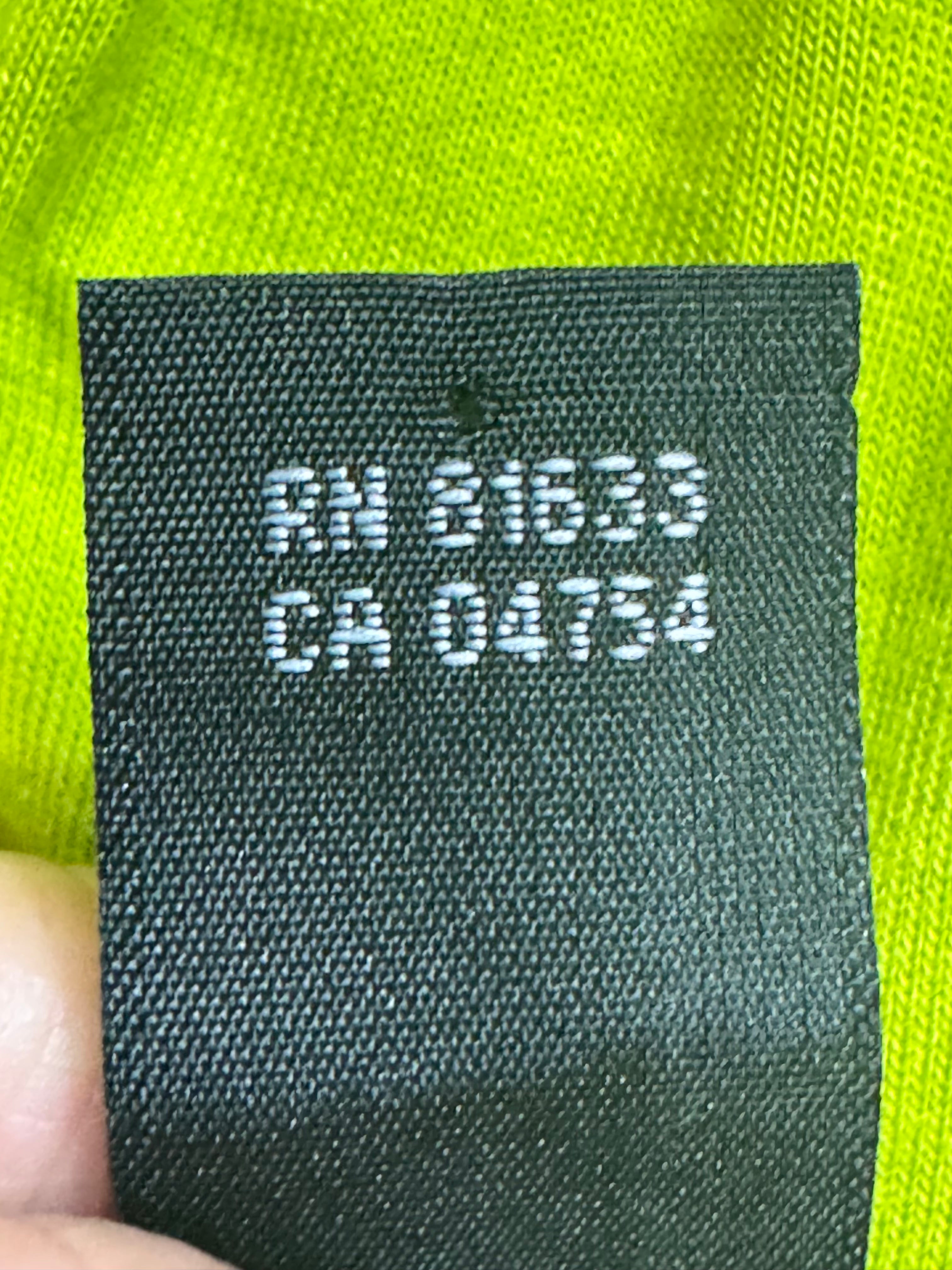 Vibrant Lime Green Kenneth Cole New York Draped Wrap Top Size S