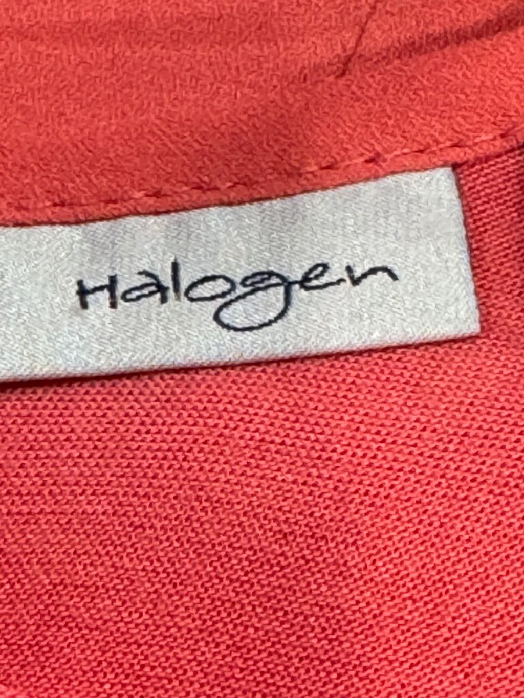 Halogen Pink Pleated Back High-Low Sleeveless Top - Small