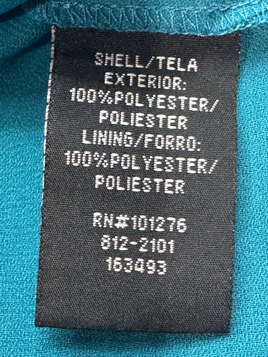 Nicole by Nicole Miller Emerald Teal Lined Camisole Tank Top Size M