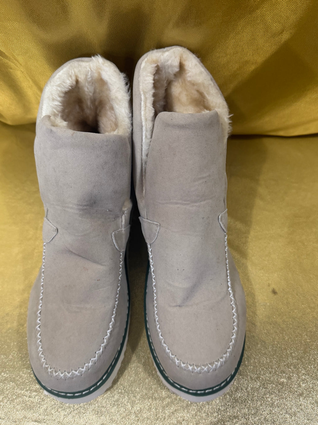 AVSTFS Sport Faux Fur Lined Suede Ankle Snow Boots – Size 7