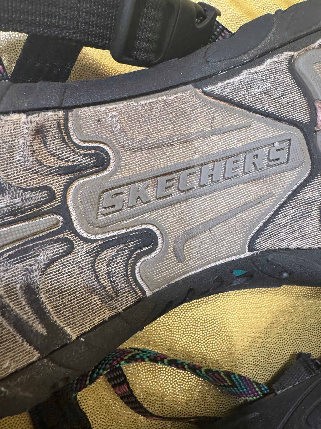 Skechers Reggae Fiesta Sandals Multi-Color Strappy Size 10