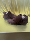 Arizona Jean Co. Galen Brown Suede Ankle Booties – Size 7.5