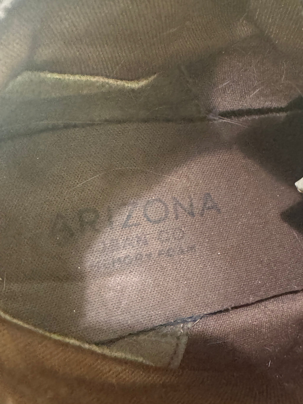 Arizona Jean Co. Galen Brown Suede Ankle Booties – Size 7.5