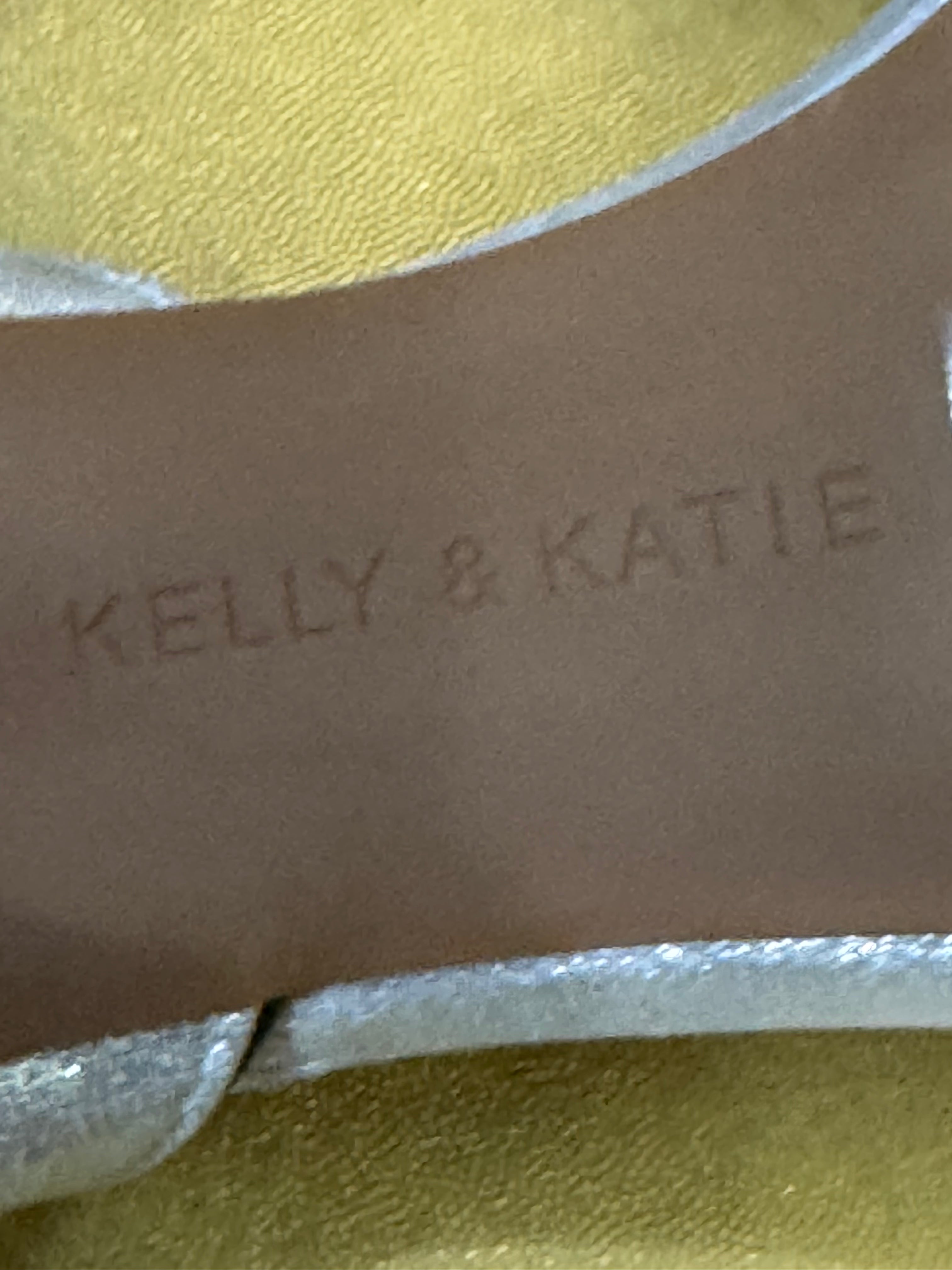 ✨ Kelly & Katie Issey Silver Rhinestone Strappy Heels Size 11M New ✨