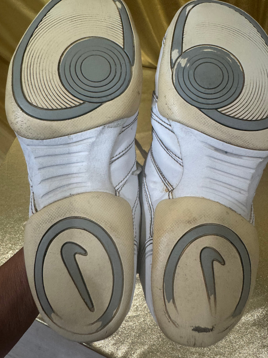 Nike Air Mix Down 2 White Cheer & Dance Shoes – Women's Size 6 (314172-110)