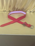 All-Star Red Elastic Baseball/Softball Belt – Adjustable 37" Length, 1.25" Wide
