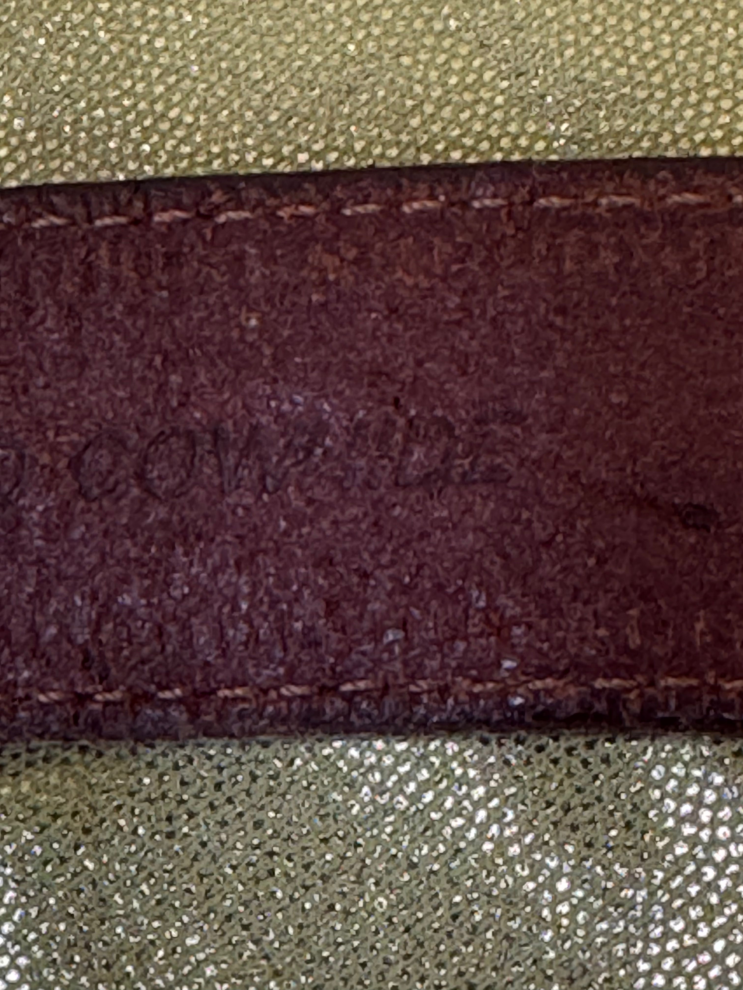 Vintage 80s/90s Full Grain Oil Tan Cowhide Belt | Unisex Size S Woven Accent