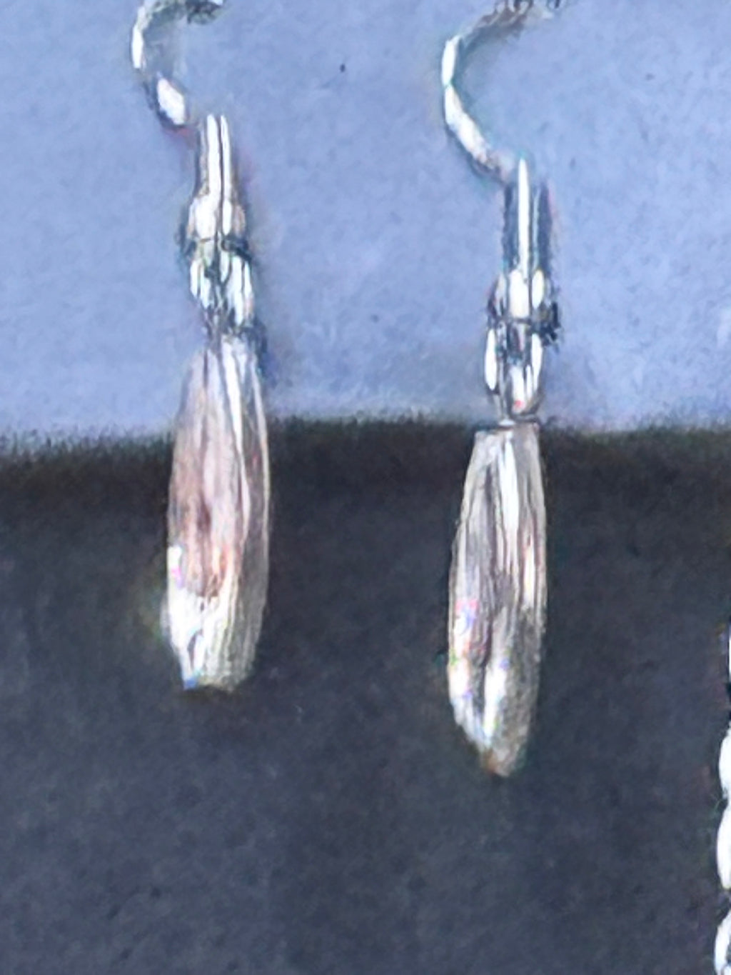 Paparazzi "Crowning Moment" White Rhinestone Necklace Set - New, Never Worn