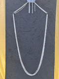 Paparazzi "The Final Countdown" Silver Layered Long Necklace Set
