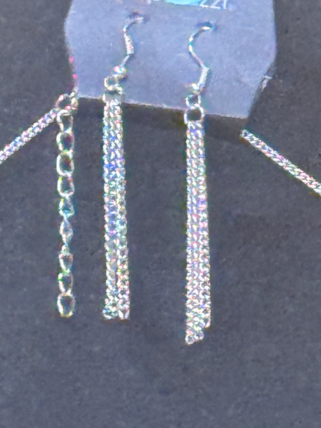 Paparazzi Santa Fe Simplicity Green Marbled Stone Long Pendant Necklace Set