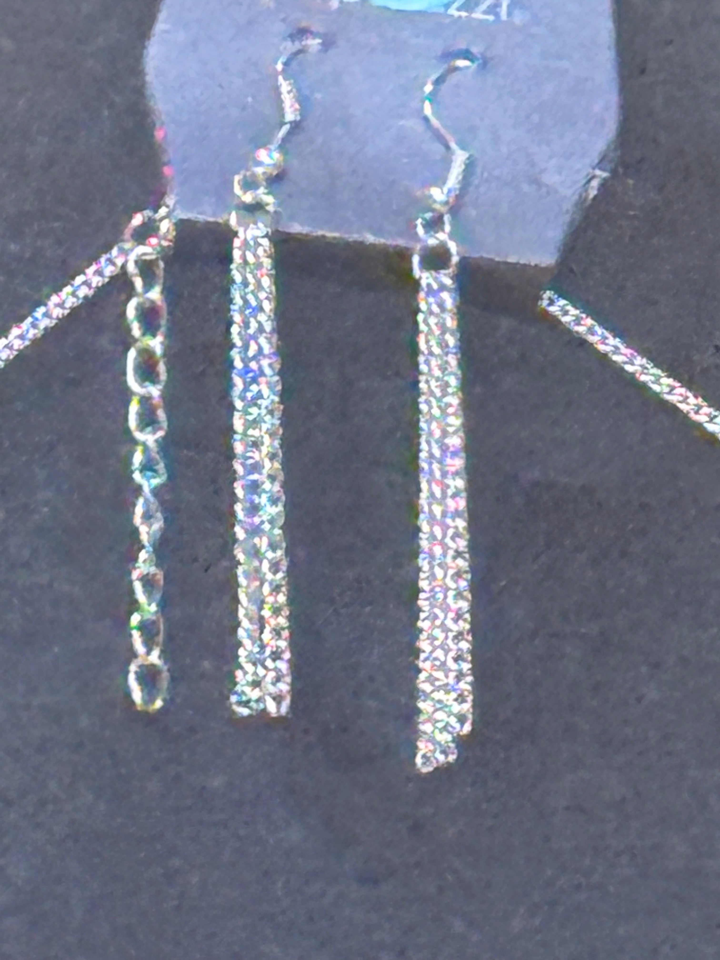 Paparazzi Santa Fe Simplicity Green Marbled Stone Long Pendant Necklace Set
