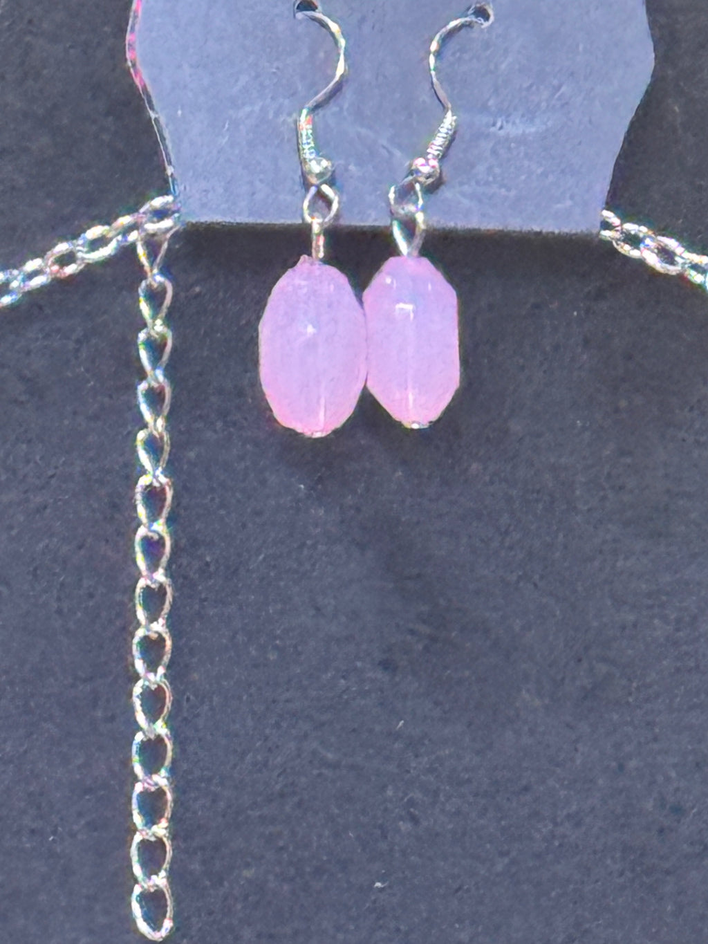 Paparazzi Meadow Escape Pink & Wood Bead Necklace Set