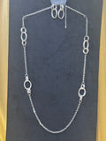 Paparazzi "Pageant Princess" Silver Necklace & Earring Set