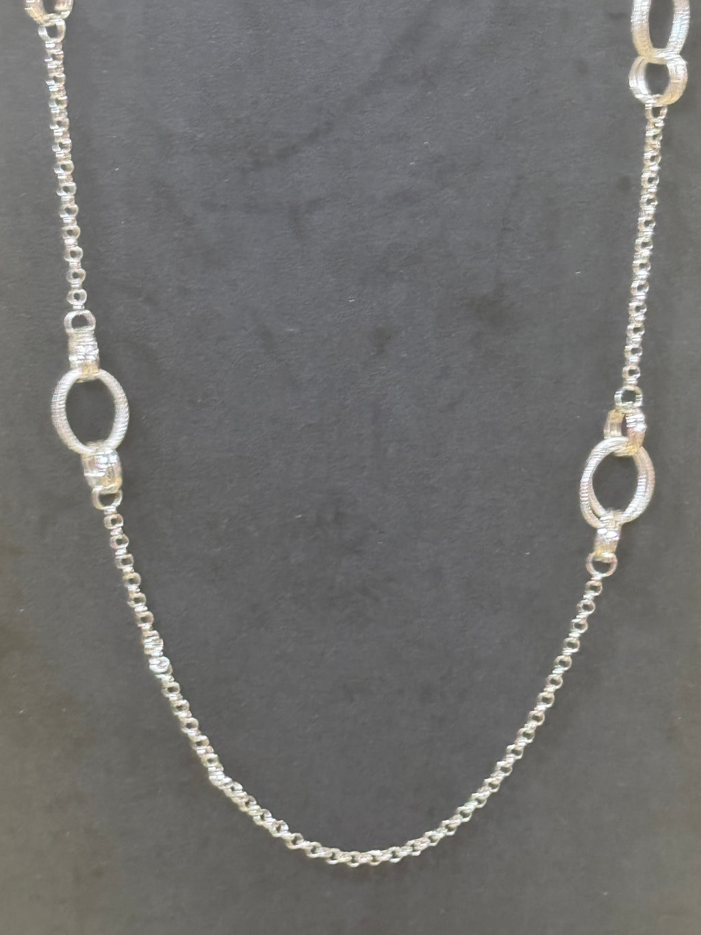 Paparazzi "Pageant Princess" Silver Necklace & Earring Set