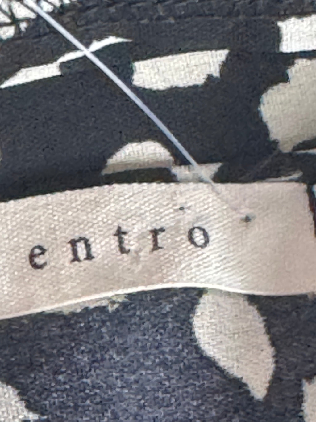Entro Black & White Ruffle Sleeve Polka Dot Peplum Blouse Top - Size Medium