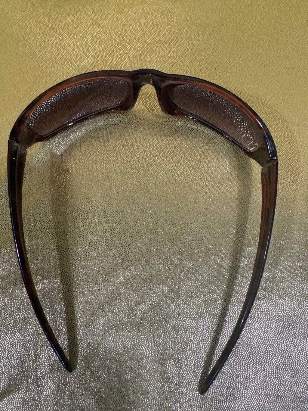Panama Jack Y2K Wrap Sunglasses Tortoiseshell Sport Frame Script Logo