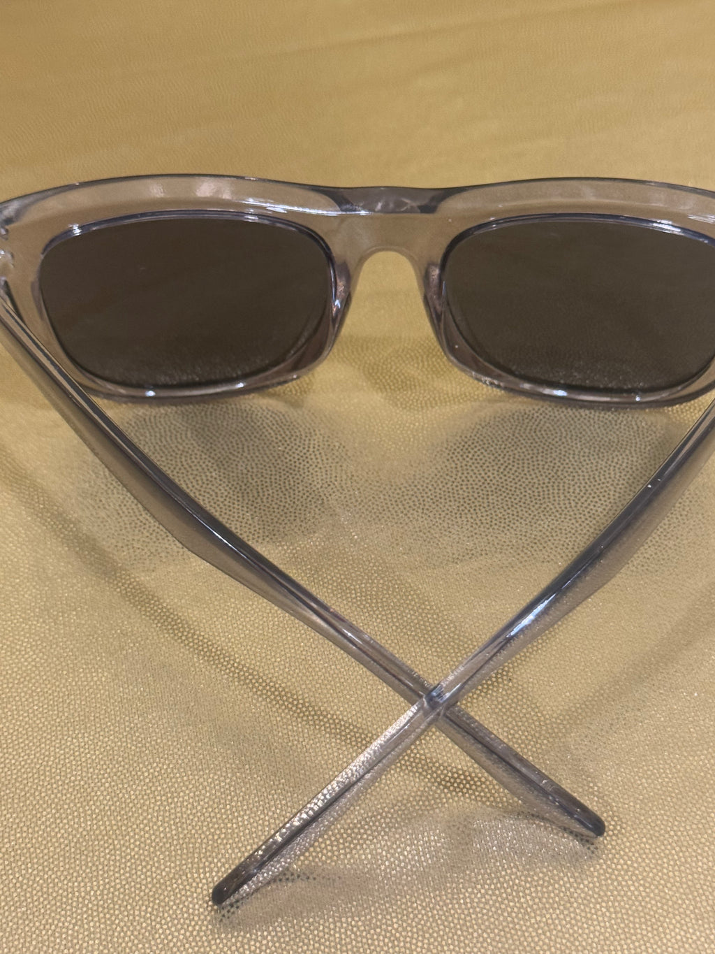 Hit Promo Ravi Recycled Frame Sunglasses – Translucent Grey UV400 Wayfarers