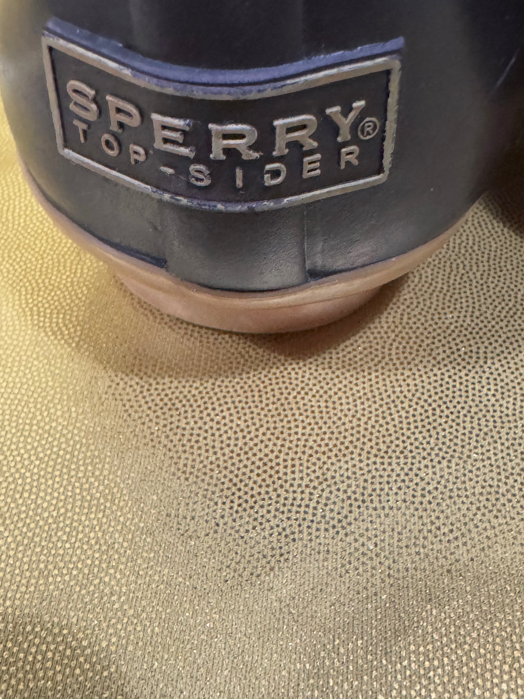 Sperry Top-Sider Saltwater Duck Boots - Brown/Black Leather & Rubber - Size 7.5 NEW ✨