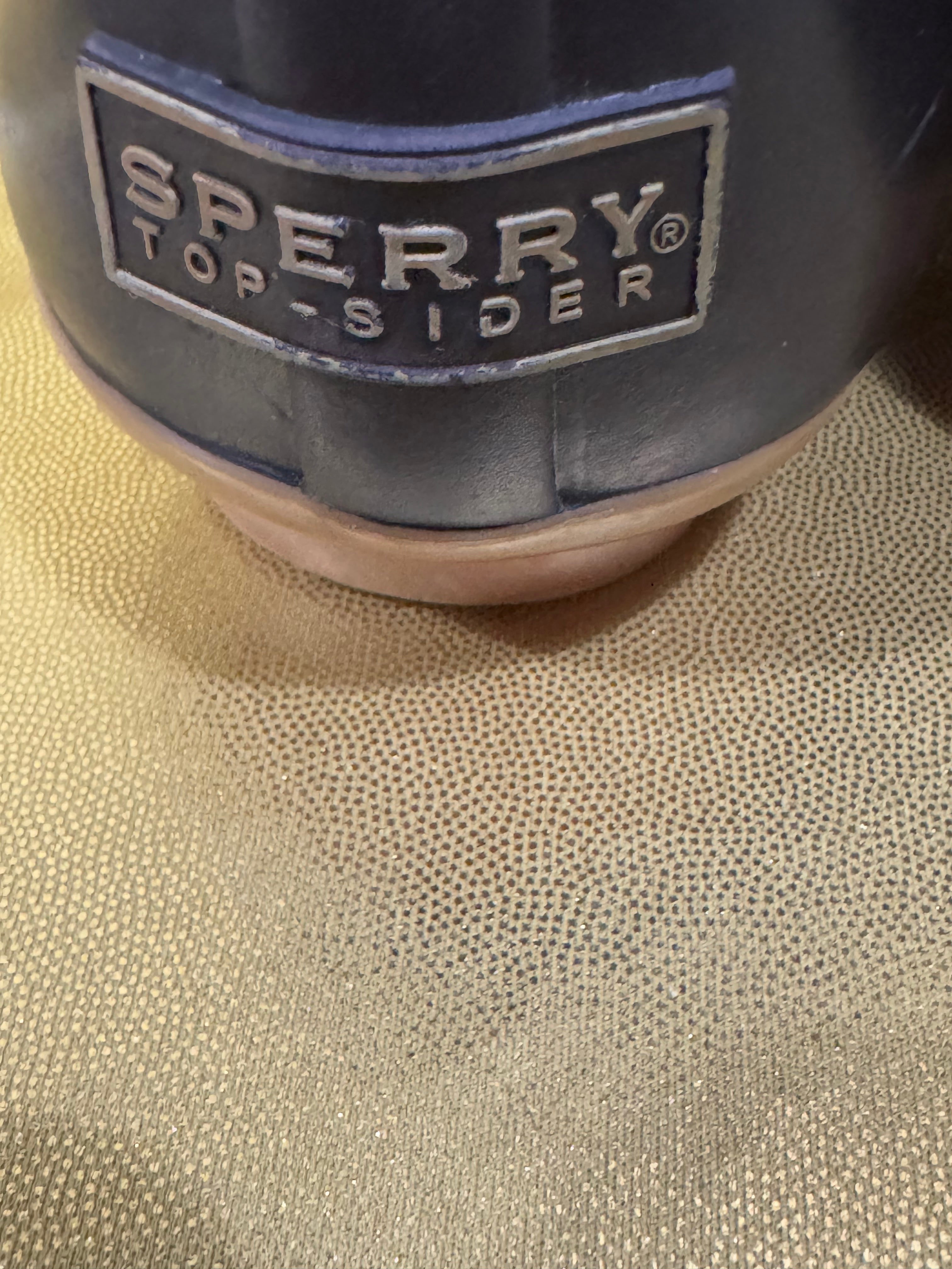 Sperry Top-Sider Saltwater Duck Boots - Brown/Black Leather & Rubber - Size 7.5 NEW ✨