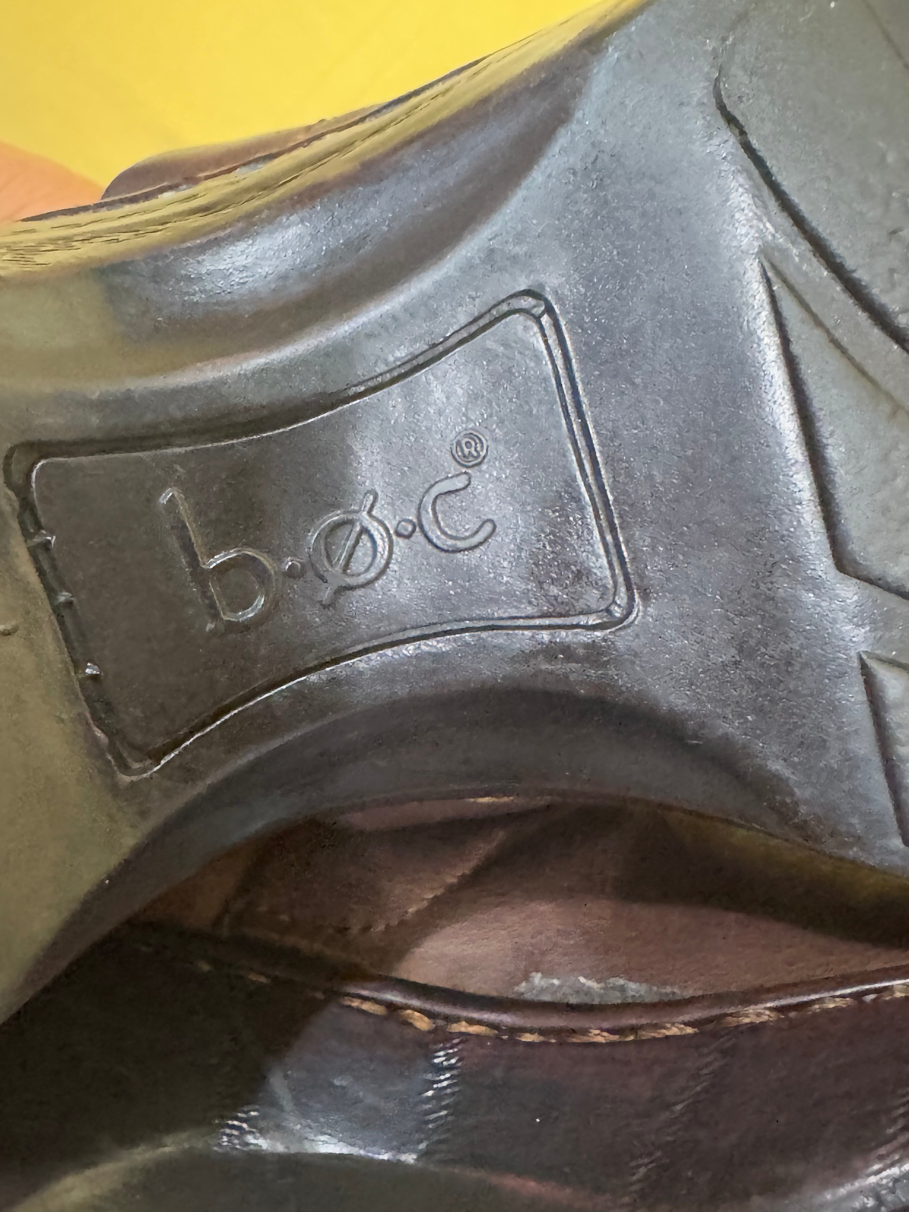 b.o.c. Born Concept Peggy Brown Leather Comfort Clogs Mules Size 8.5 NWOB