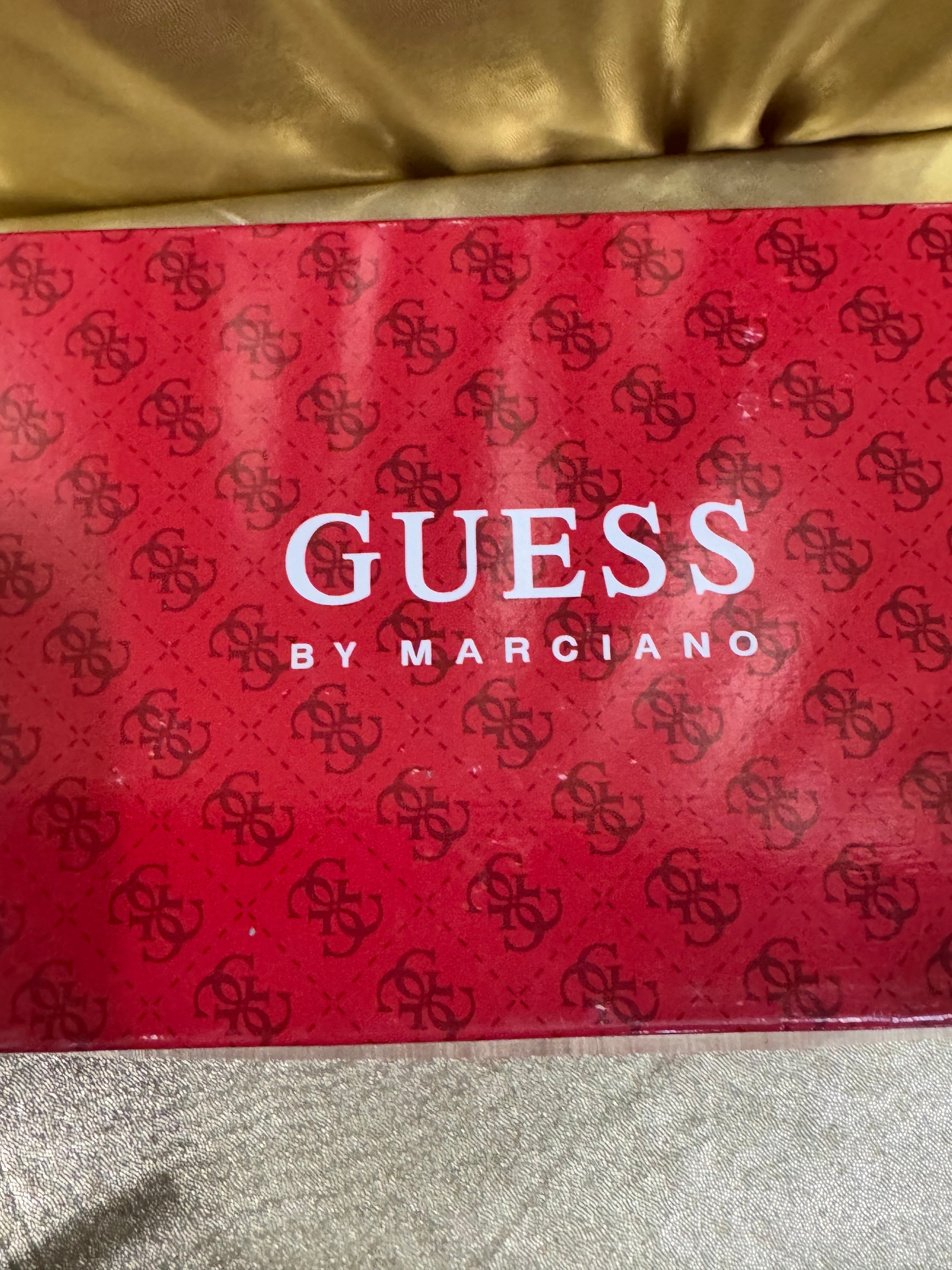 NIB Guess by Marciano Zebra Print Calf Hair Peep-Toe Pumps Stiletto Heels 7.5