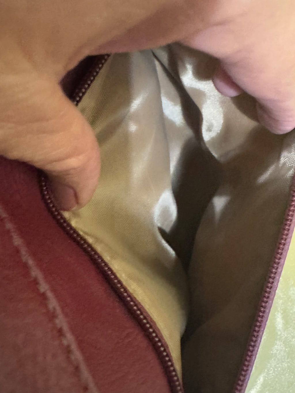 St. John's Bay Burgundy Crossbody Purse – Multi-Pocket Organizer