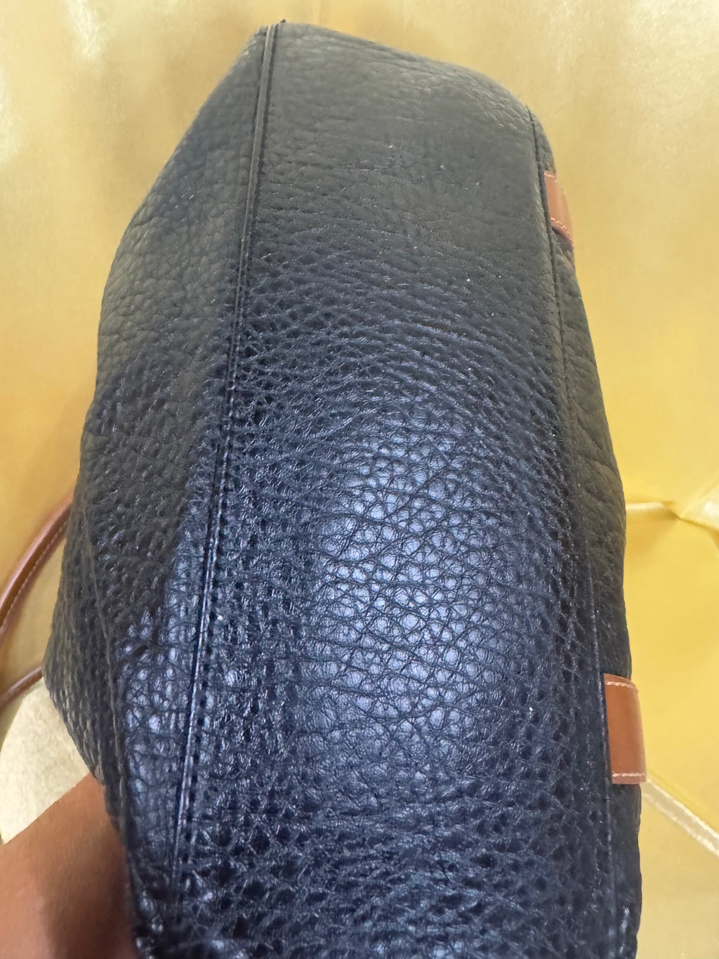 Kim Rogers Colorblock Pebbled Faux Leather Multi-Pocket Tote Bag