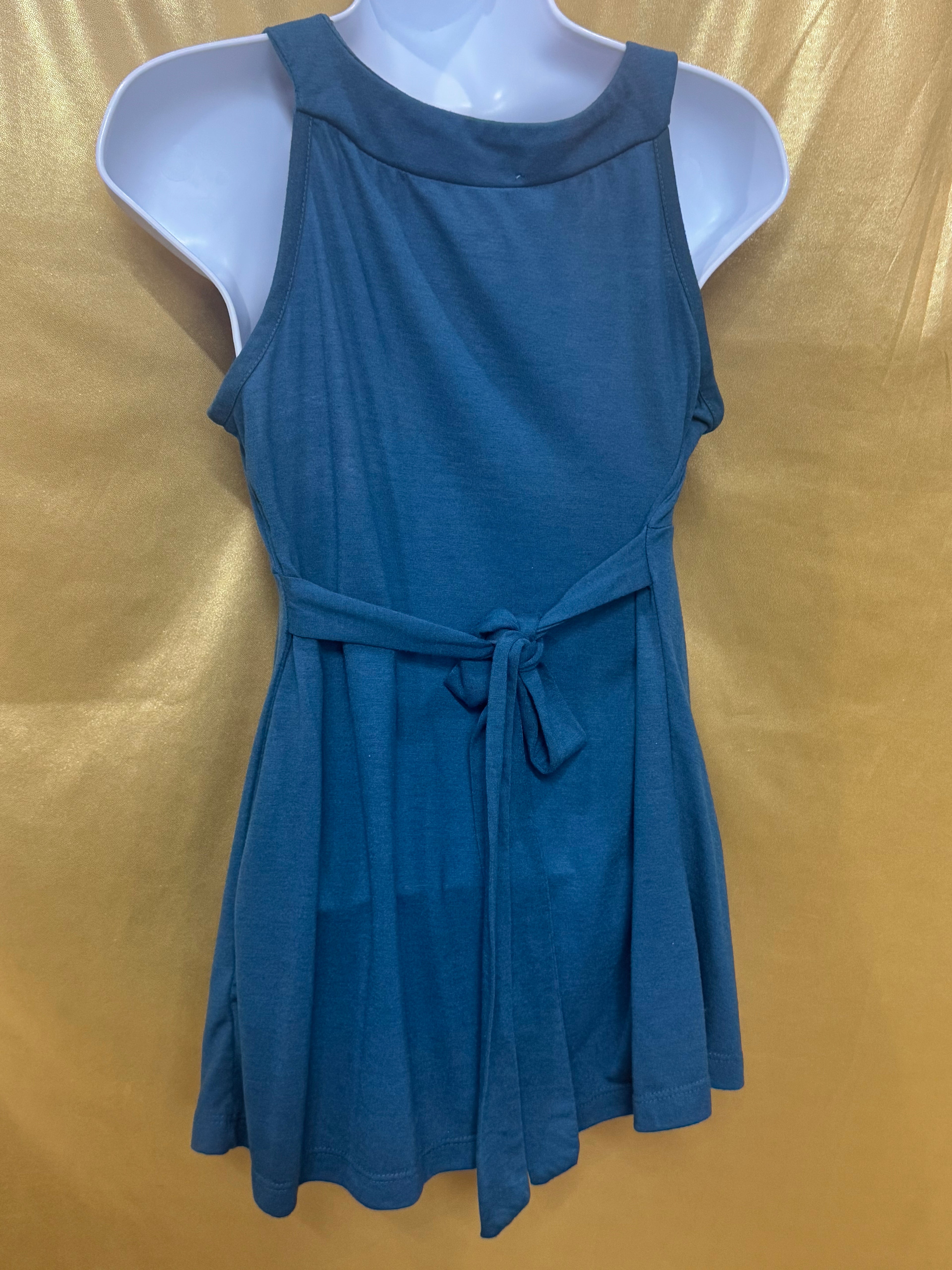 A.N.A. Teal Beaded Babydoll Tank Top - Size M