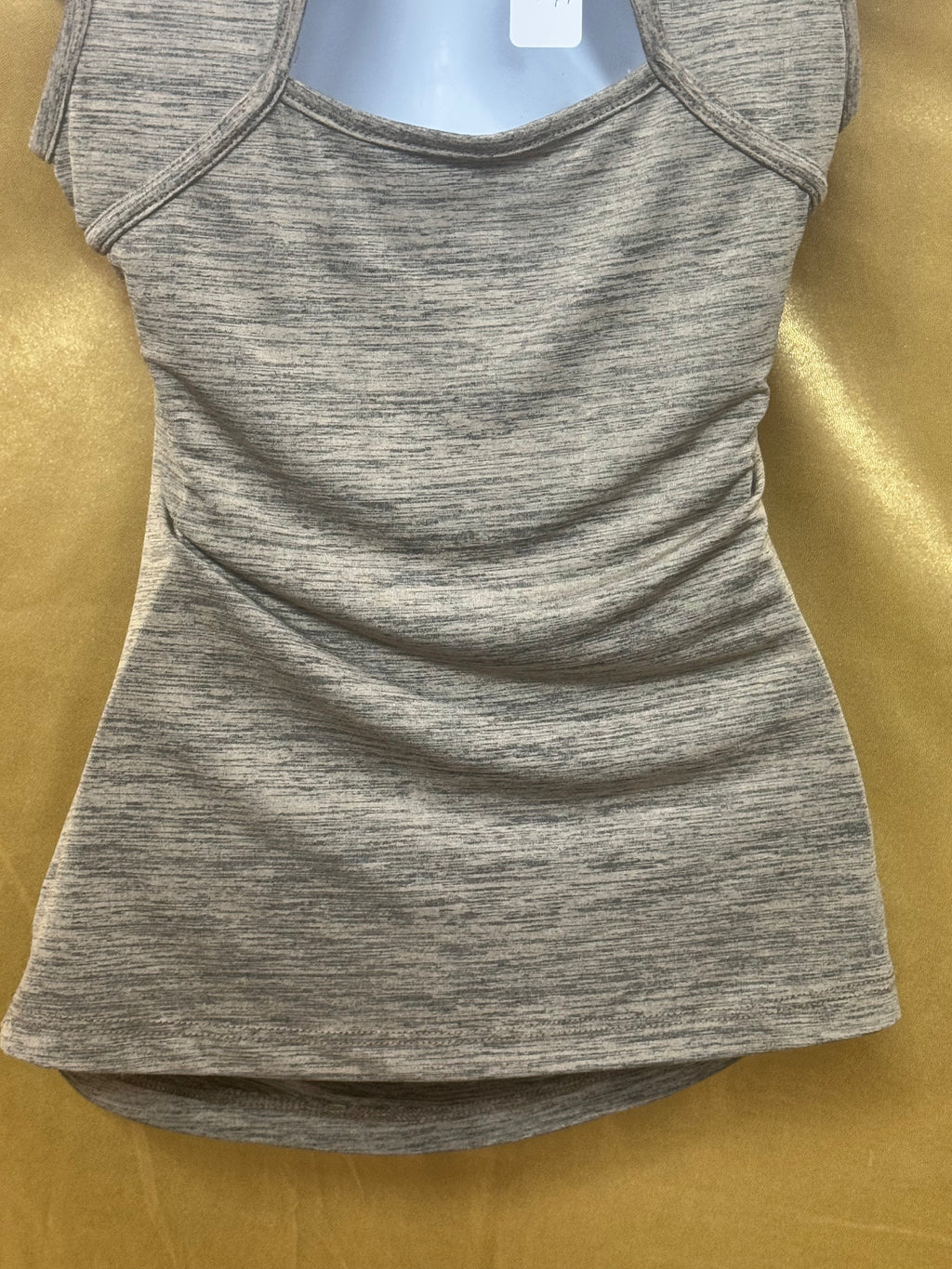 Vintage A. Byer Boho Embellished Neckline Sleeveless Top Medium