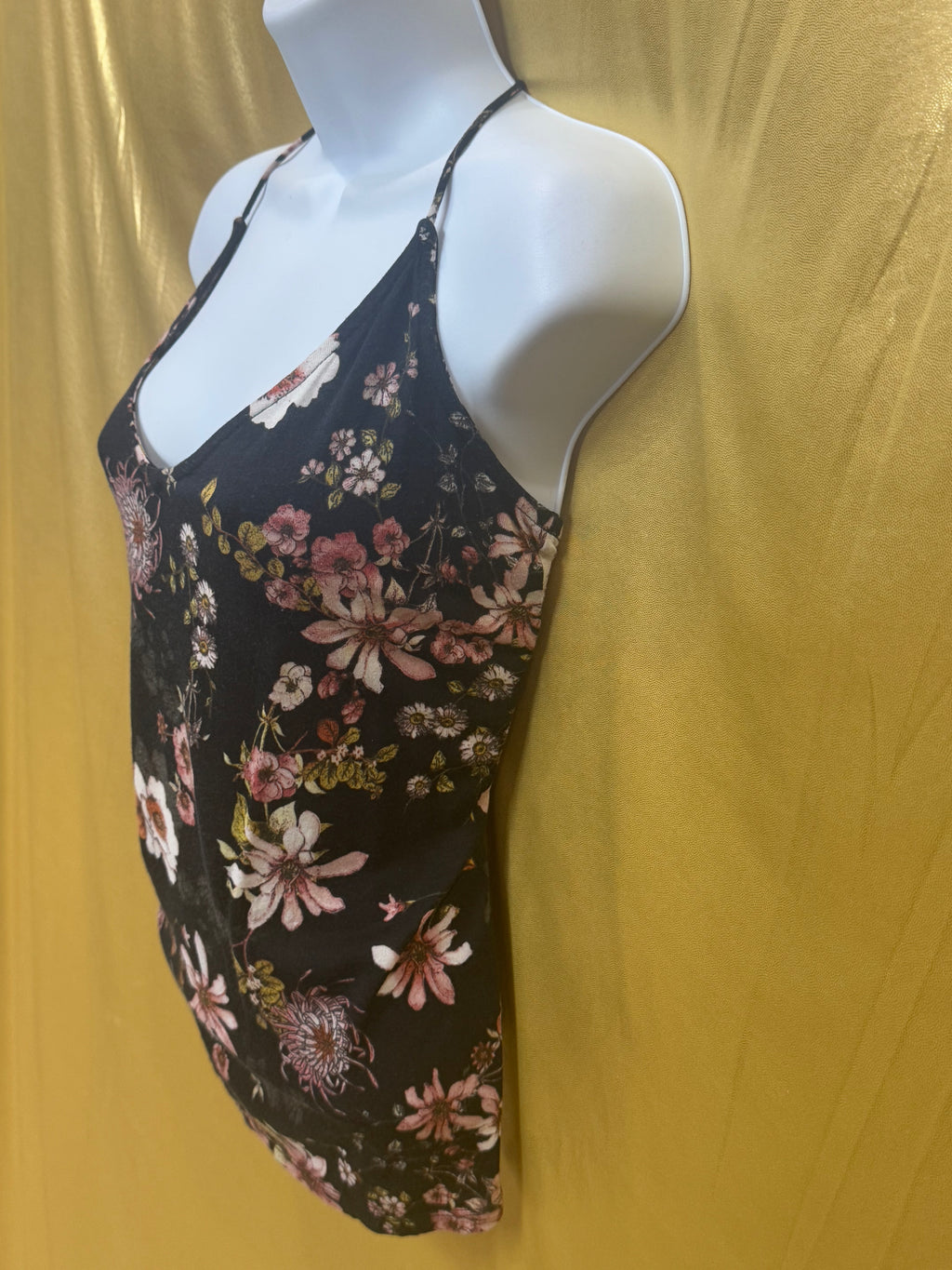 H&M Floral Camisole Tank Top Size Medium