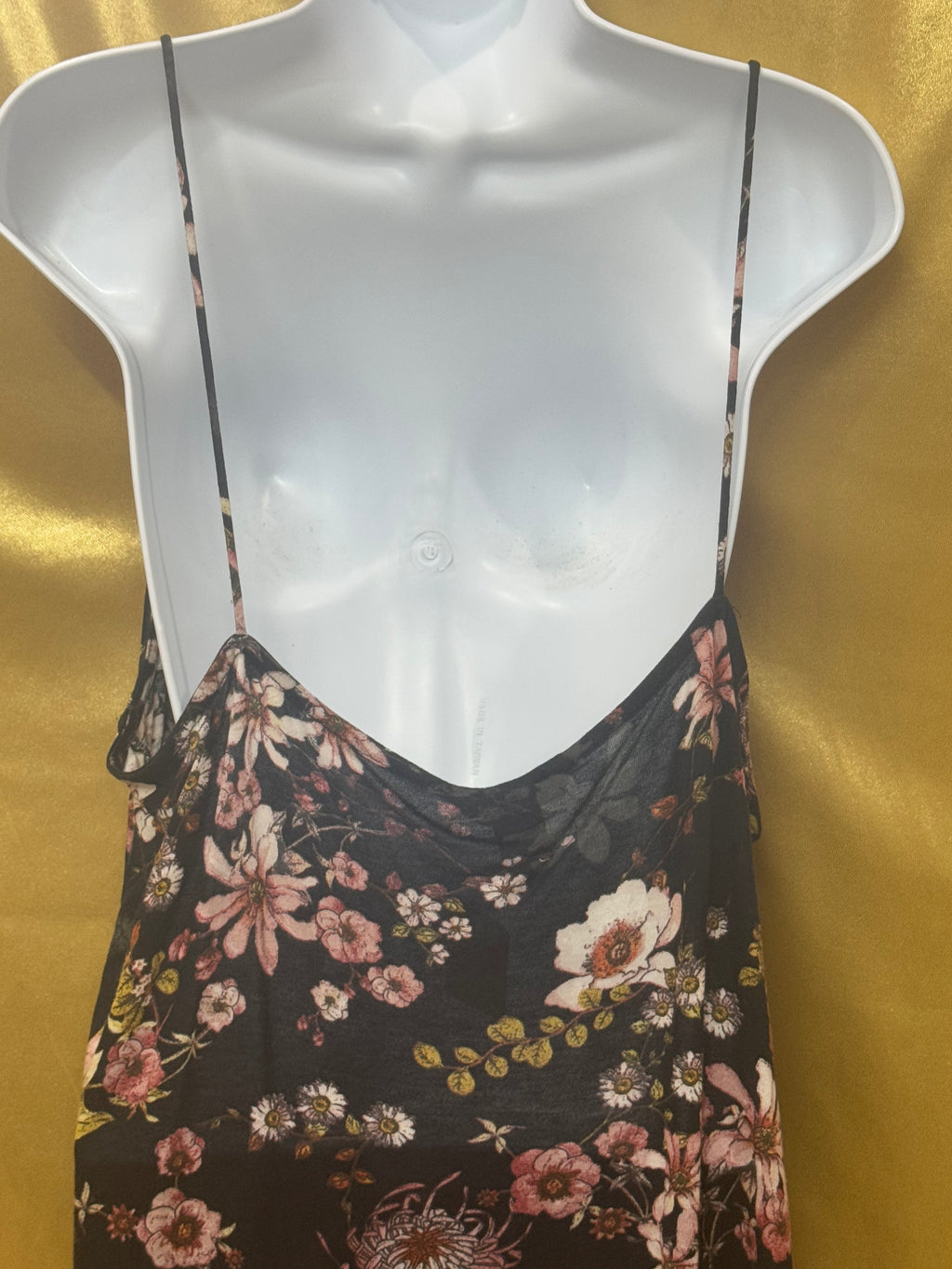 H&M Floral Camisole Tank Top Size Medium