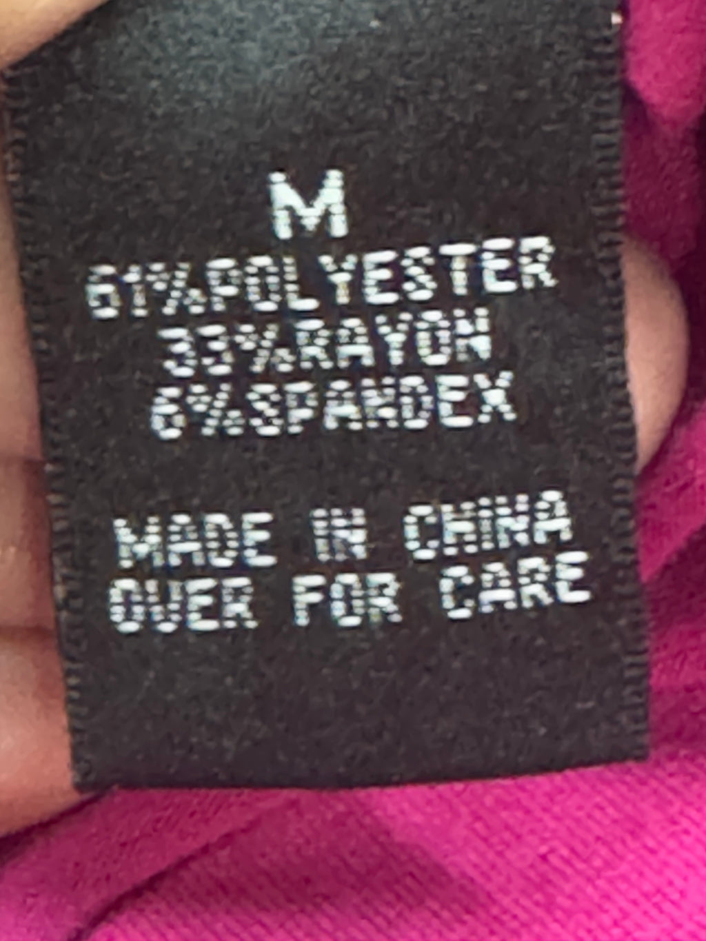 Y2K IZ Byer California Pink Beaded Halter Top M