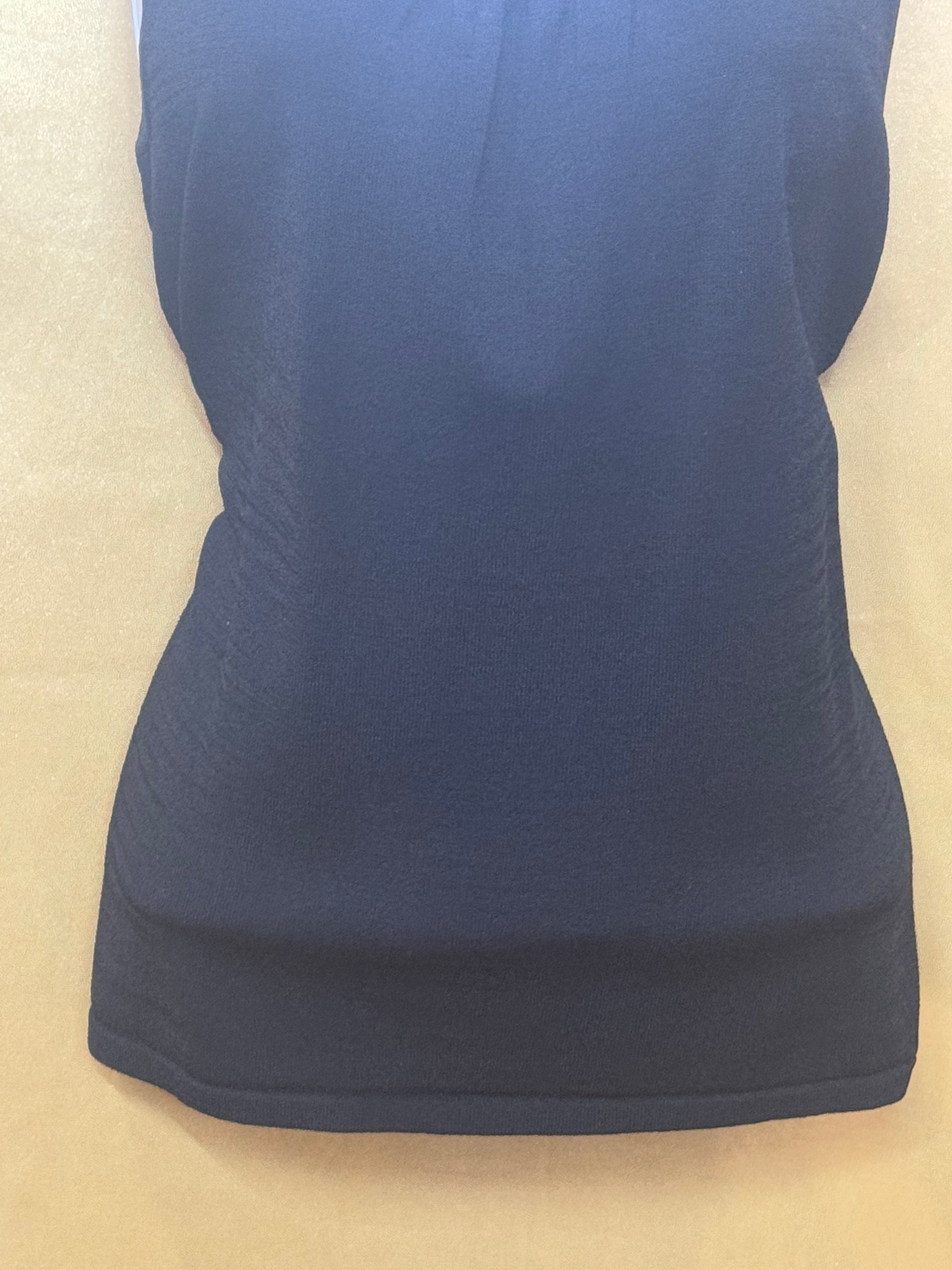 Choices Black Scoop Neck Sleeveless Shell Top, Medium