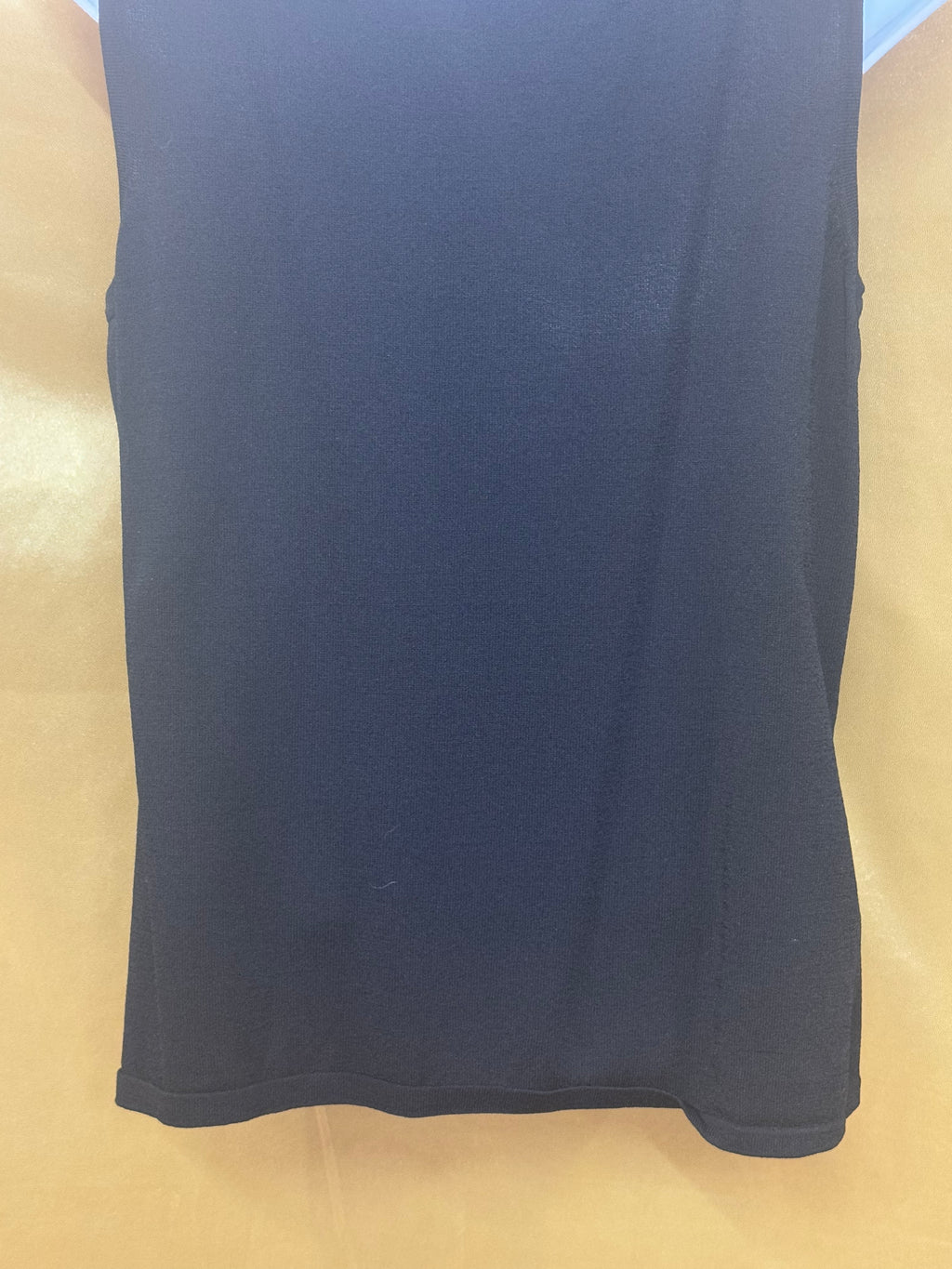 Choices Black Scoop Neck Sleeveless Shell Top, Medium