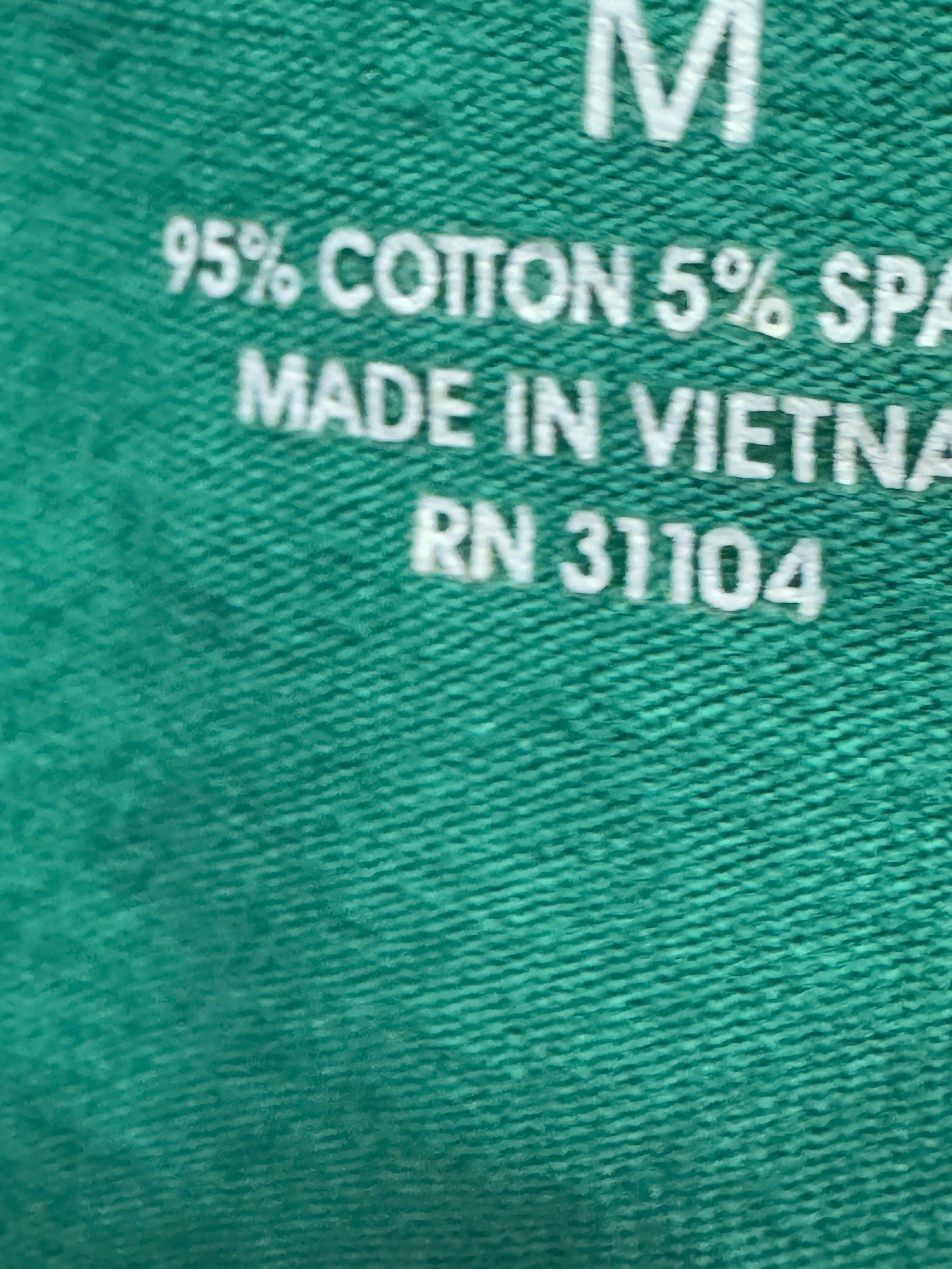 Vibrant Kim Rogers Green Tank Top (Size M)