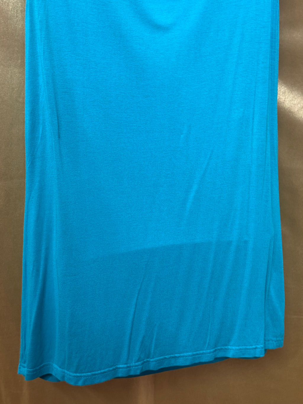New Directions Teal Sleeveless Cowl Neck Top - Size Medium