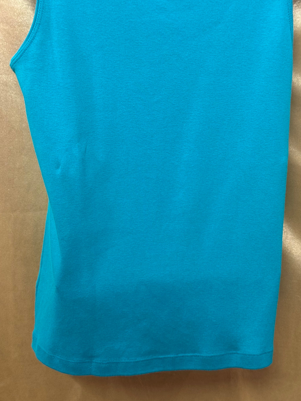 St. John's Bay Teal Scoop-Neck Tank Top | Size M 100% Cotton Made in Canada