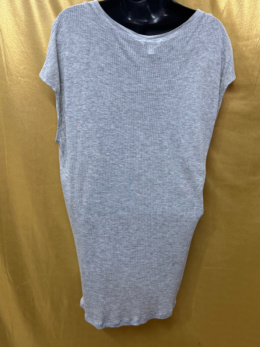 Cabi Santa Fe Tee Gray Mint Tribal Geometric Aztec Short Sleeve Tunic Size M