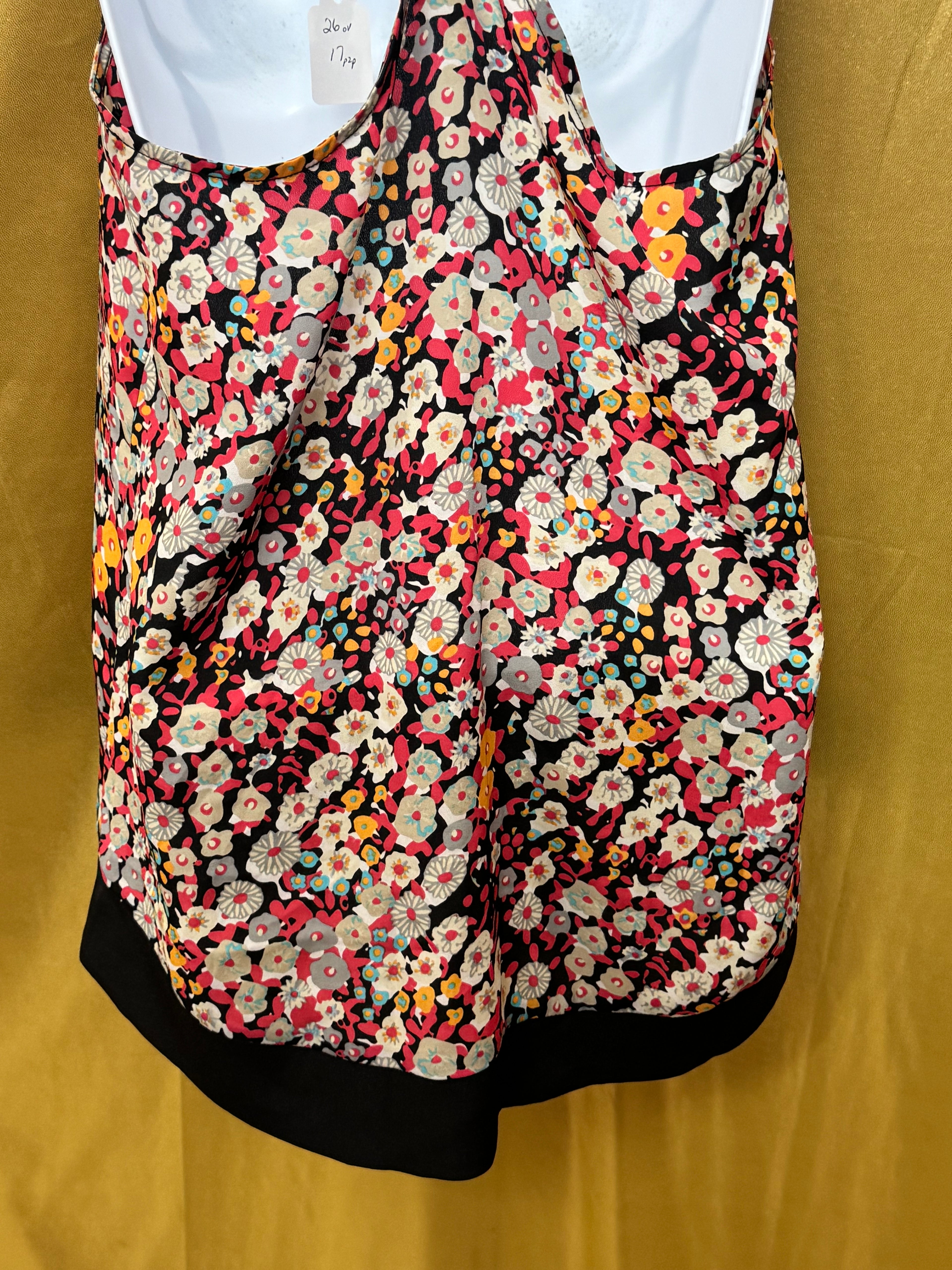 BCBGeneration Floral Racerback Tank Top - Size S