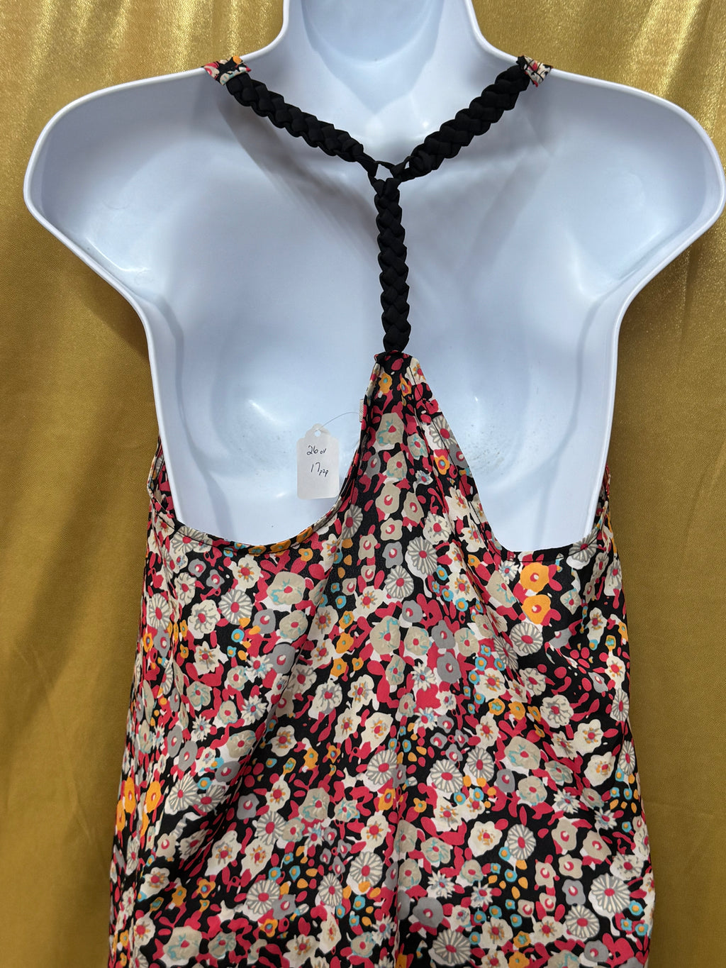 BCBGeneration Floral Racerback Tank Top - Size S