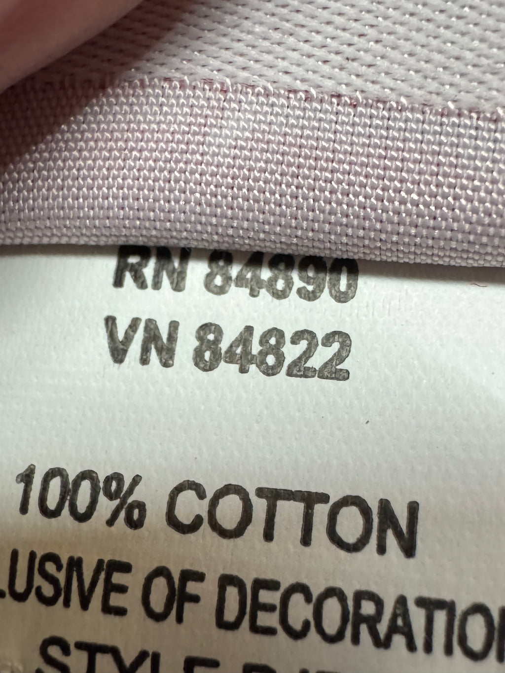 American Sweetheart Blue Gingham V-Neck Blouse Med 100% Cotton Scalloped Hem
