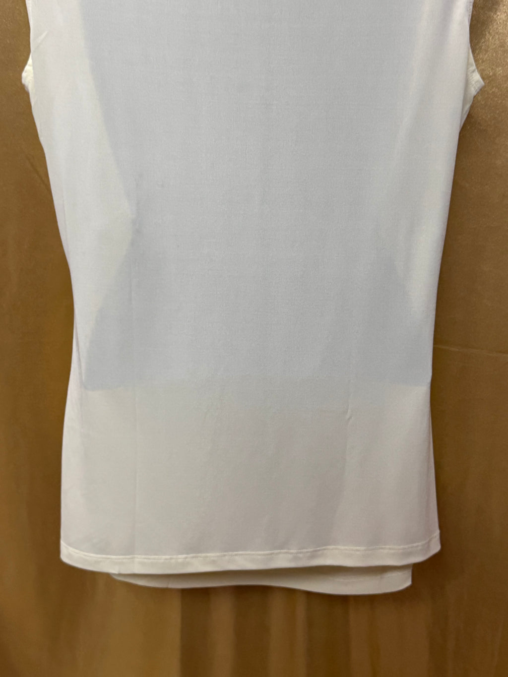 New Direction Yellow Side-Gathered Cutout Blouse - Size Medium