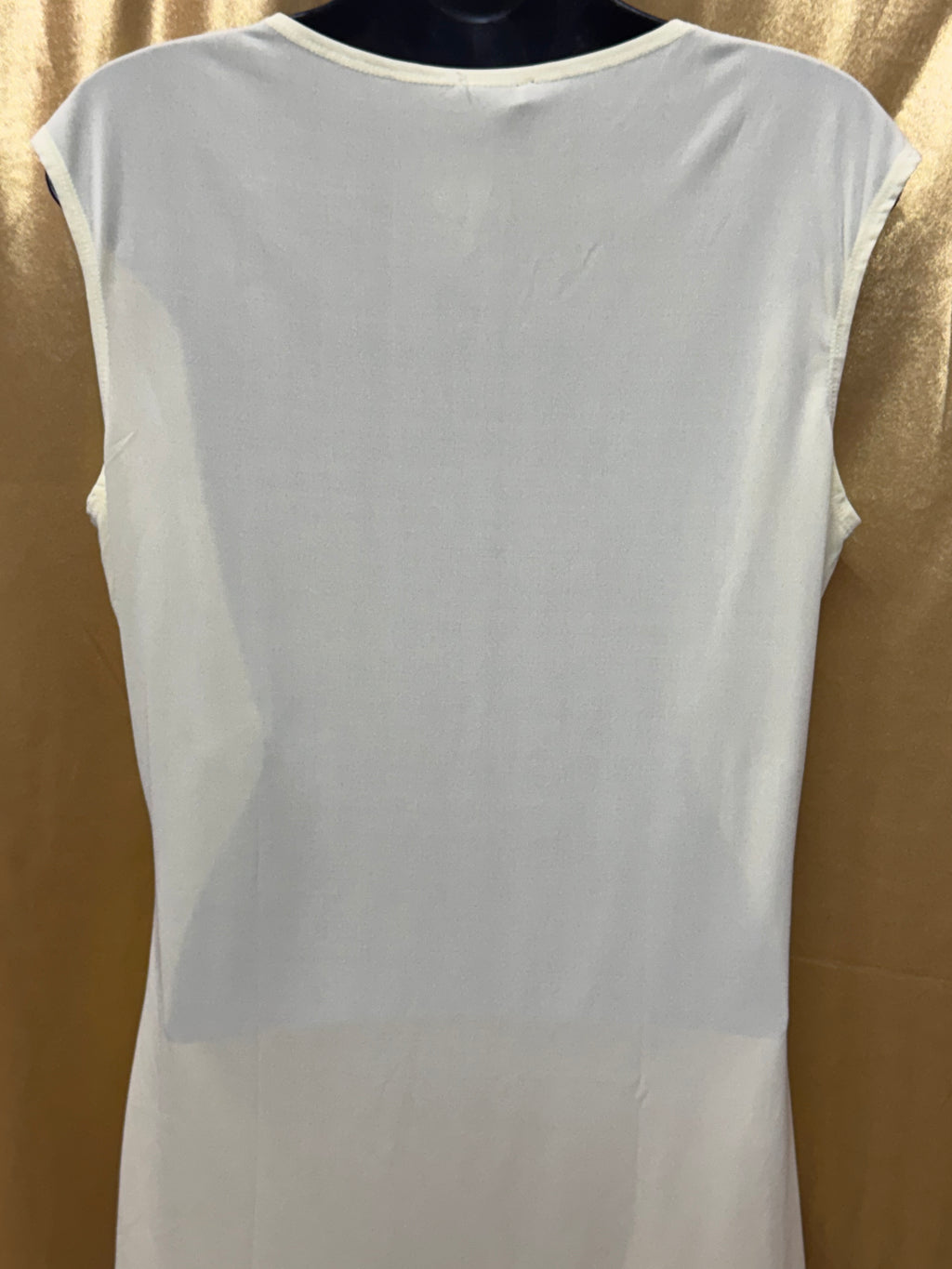 New Direction Yellow Side-Gathered Cutout Blouse - Size Medium