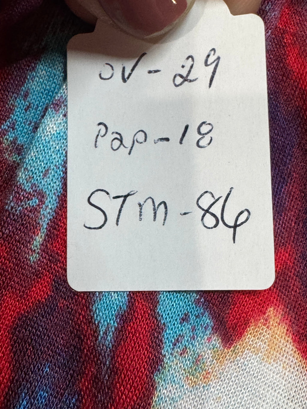 Simply Vera Vera Wang Abstract Tie Dye Scoop Neck Tank Top Medium