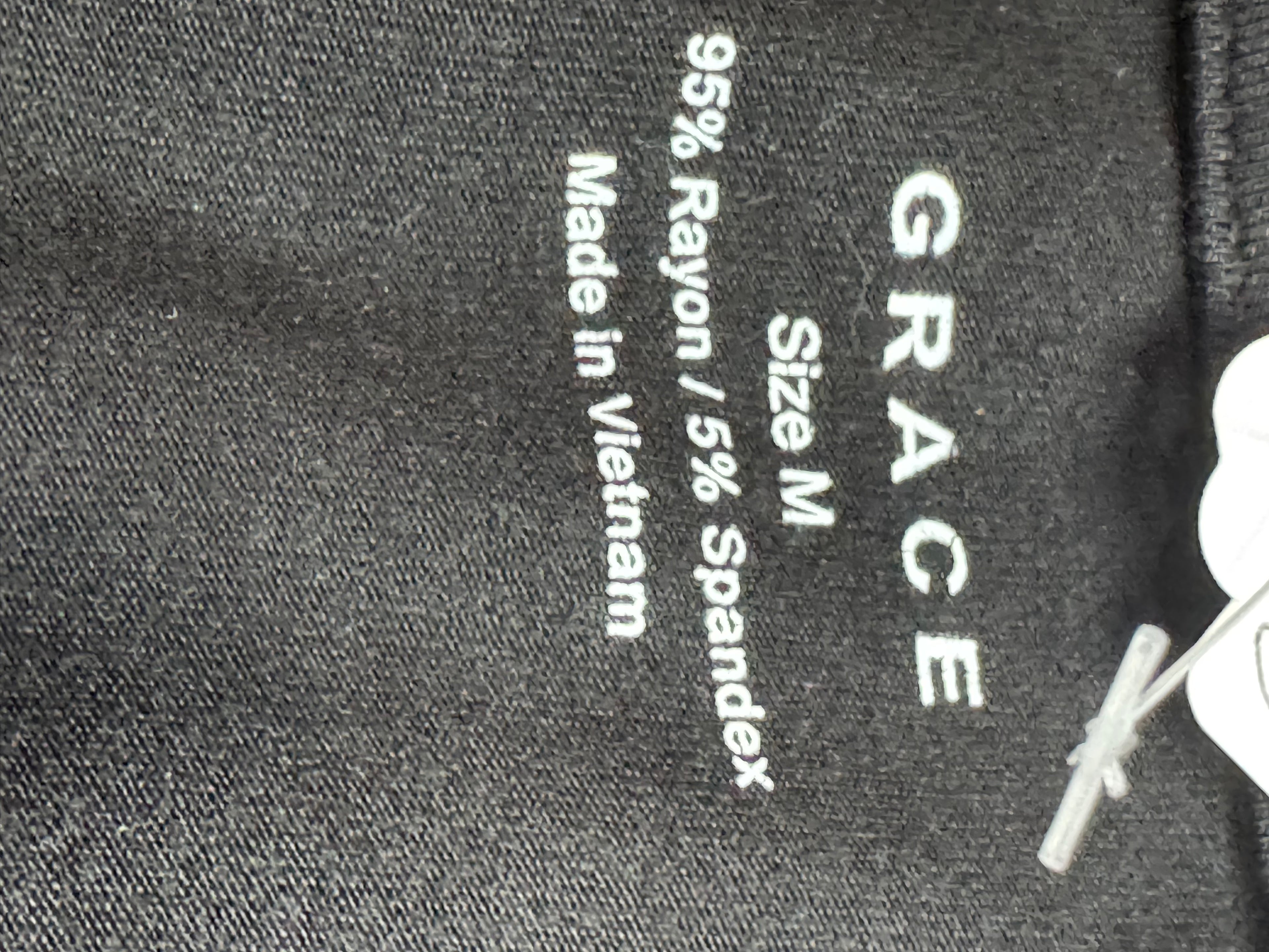 GRACE Black Sleeveless Lattice Pleated Tunic Dress Size M