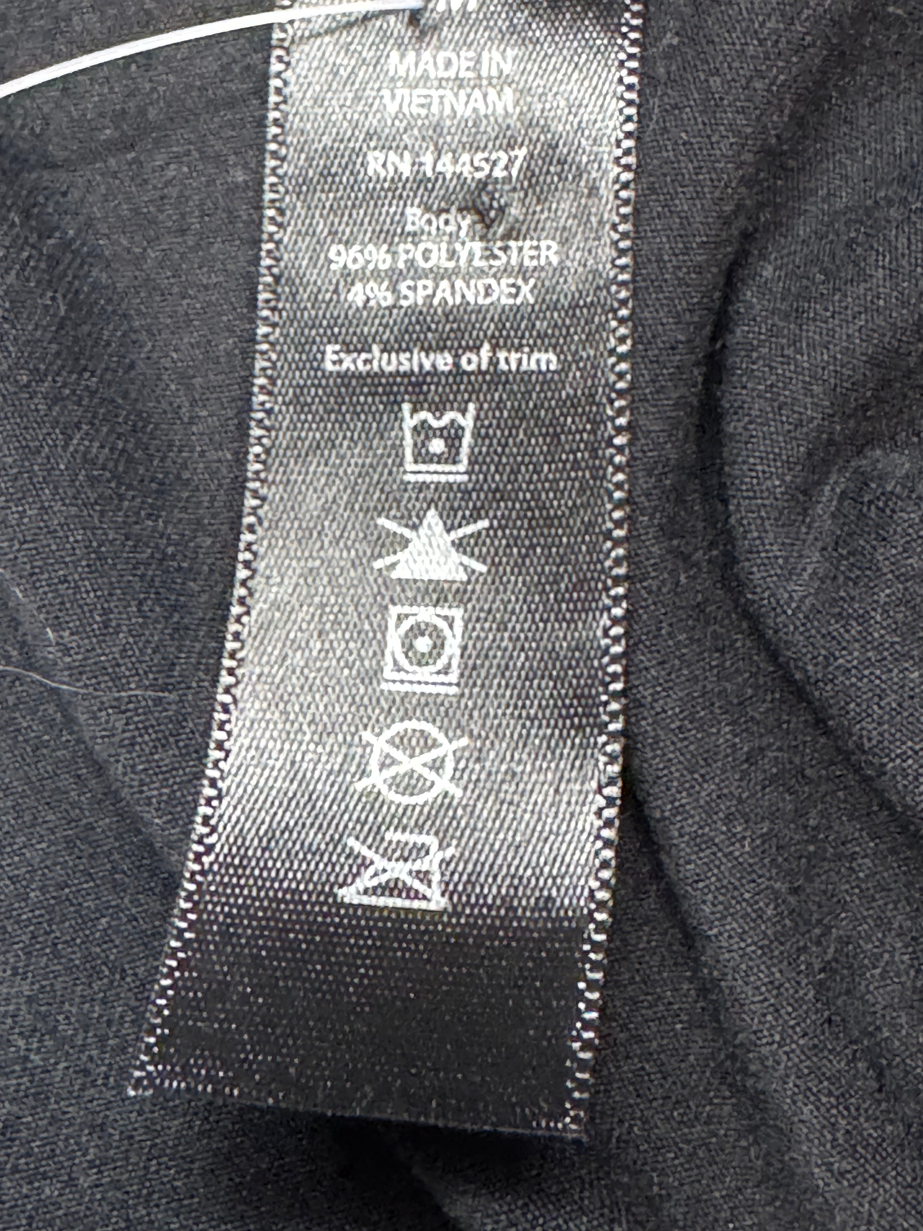 Yoga Licious Black Athletic Scoop Neck Tank Top Size Medium