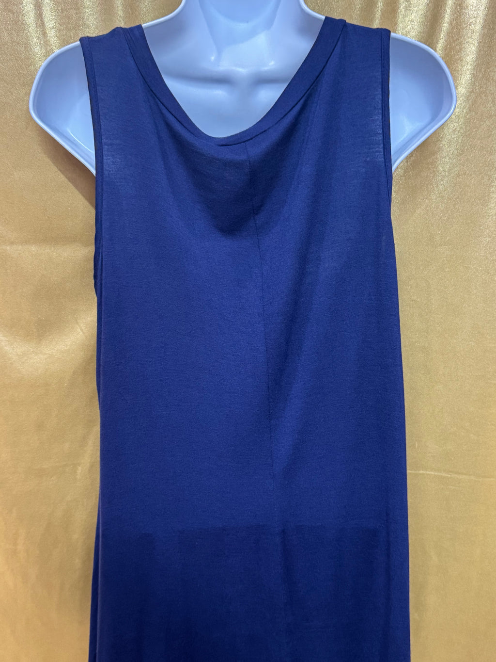 ANDREE by Unit Navy Blue V-Neck Tunic Top - Size M ✨
